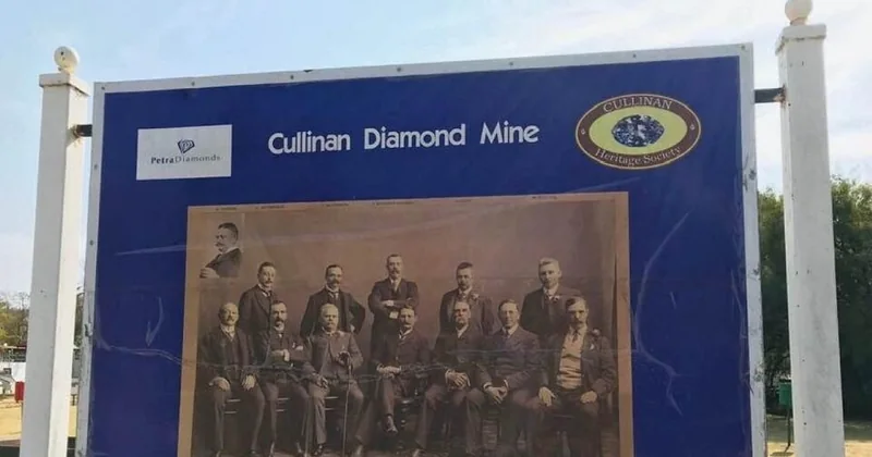 Tour di mezza giornata in superficie a Cullinan da Pretoria